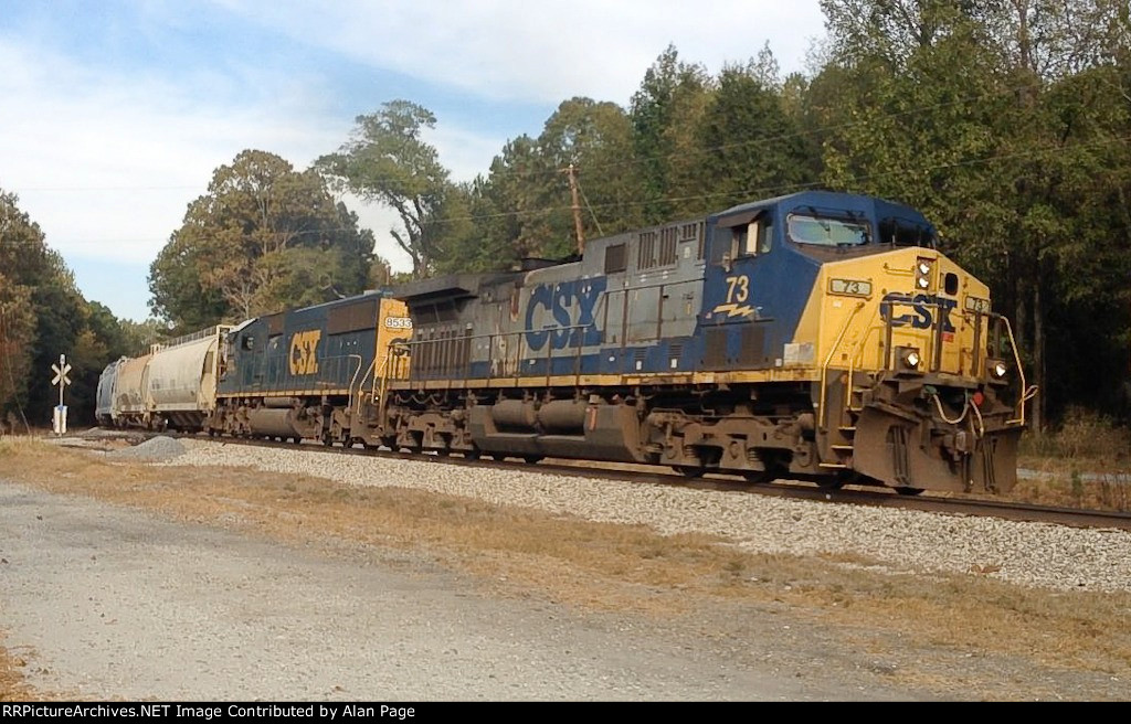 CSX 73 and 8533